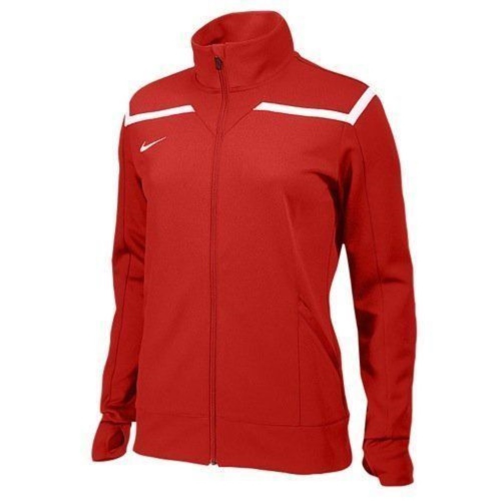 NWT NIKE RED TRAINING JACKET WOMENS SIZE MEDIUM